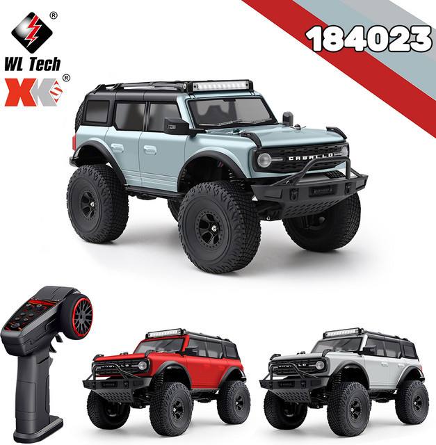 WLtoys 184023 RC Auto, 1:18, 4WD Offroad-Kletterfahrzeug, mit LED-Lichtern - Bild 1