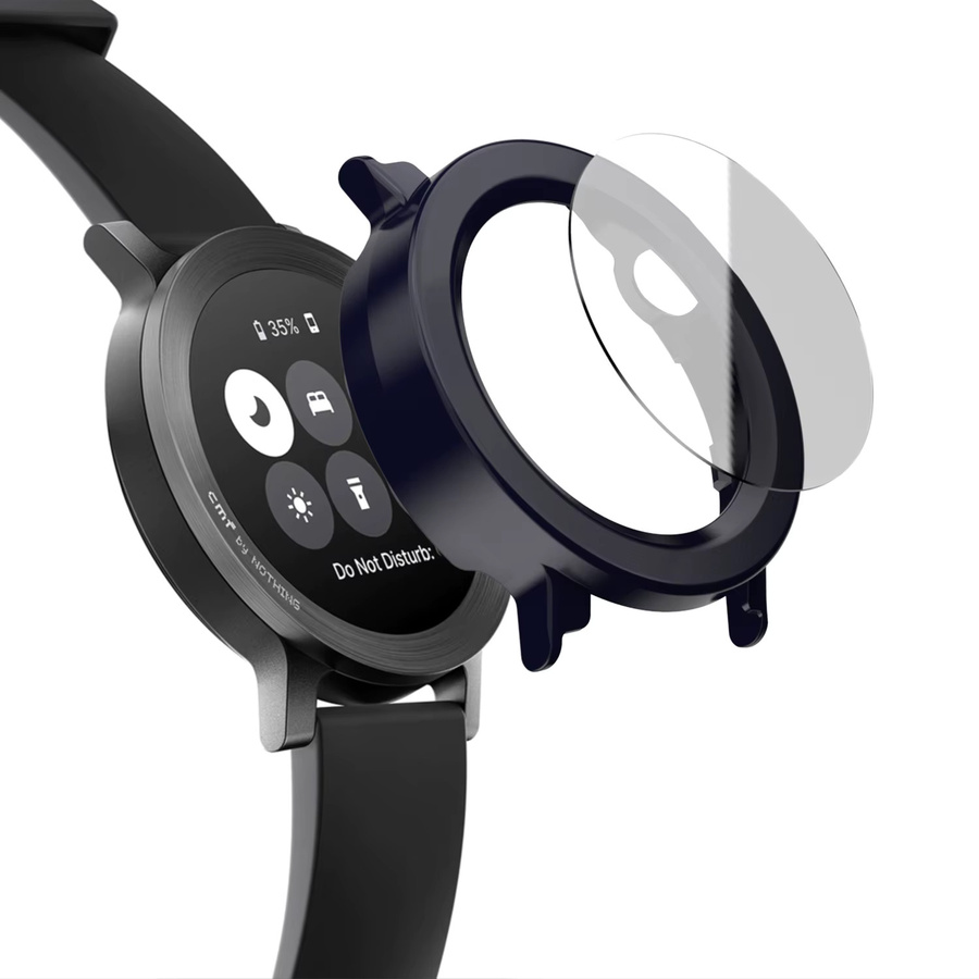 Nothing CMF Watch 3 Pro Bumper Case, Schwarz, Kunststoff - Bild 3