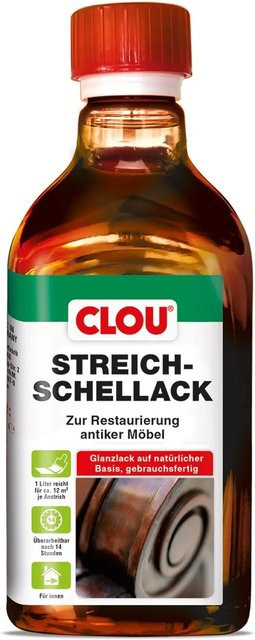Clou Streich-Schellack Synthetic Resin Gloss Clear Brown - Bild 1