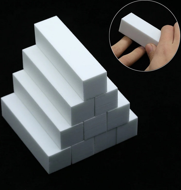 LULAA Pufferblock-Set Nagelpflege, Weiß, Unisex - Bild 1