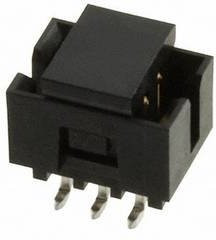 Molex Stiftleiste 878320628 in Schwarz, 6 Pol, 2 Reihen, Rastermaß: 2,00 mm - Bild 1