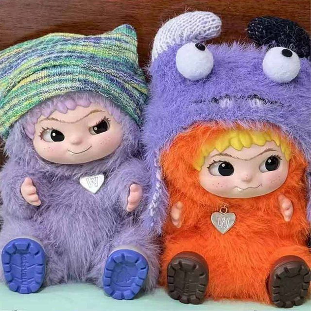 Wakuku Fuzzy Trendy Fun Party Blind Box, Actionfigur, Plüsch / Textil, Bunt / Mehrfarbig - Bild 1