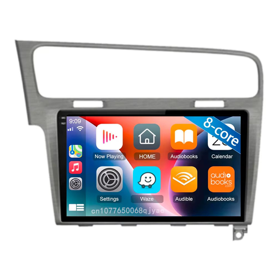 YUERADIAO Android 16 Autoradio mit Carplay und Navigation für Volkswagen VW Golf 7 2013 - 2020 MK7, Multimedia Player mit GPS, WiFi und 4G, Schwarz - Bild 7