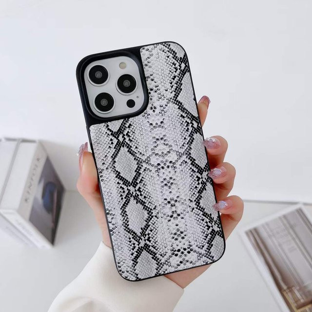Luxus iPhone Hülle mit 3D Blumen- und Tierprint in Leopard- und Krokodiloptik, Multicolour - Bild 1