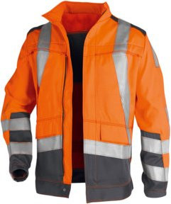 Kübler PSA Safety X7 Jacke 1779 in Warnorange/Anthrazit - Bild 1