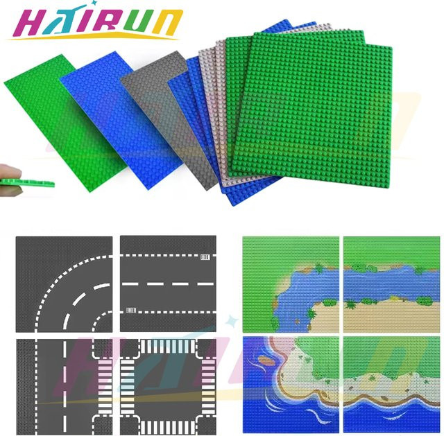 hairun Klassische Bausteine Grundplatte, Bunt / Mehrfarbig - Bild 1