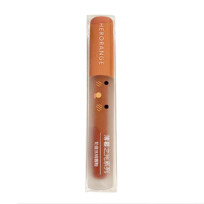 Herorange Lippenstift Matt, 04#, Unisex - Bild 3