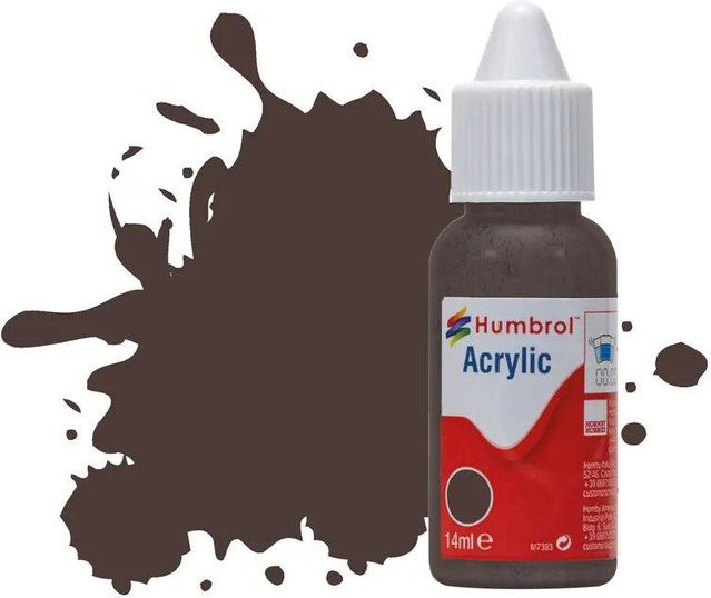 Humbrol No 173 Track Matt, Acrylic, Braun, 14 ml - Bild 1
