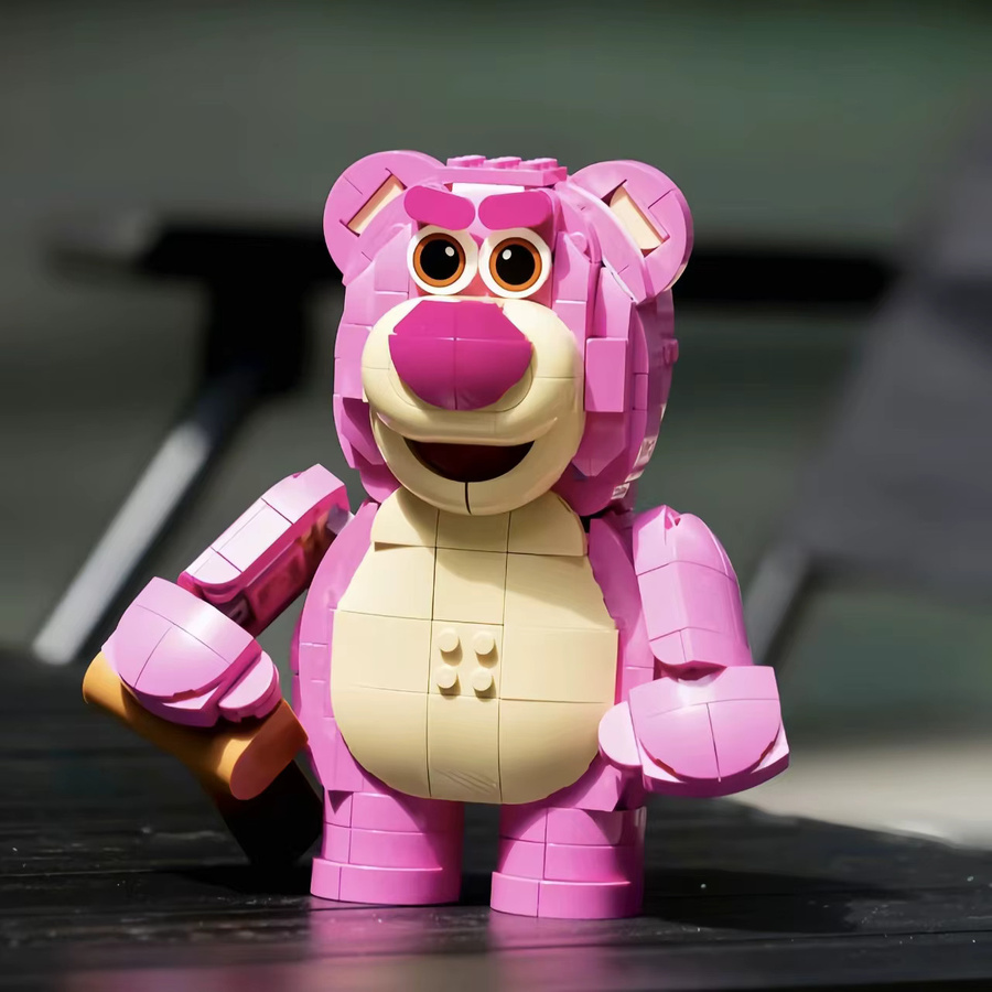 Potdemiel Lotso Erdbeer-Bär, Baustein-Puzzle-Modell, 570 Teile - Bild 2