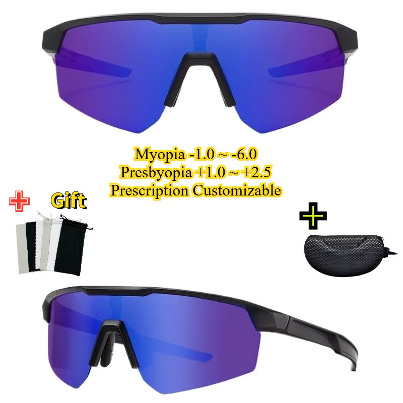 ZUIDID Sportsonnenbrille, Vollrand, Kunststoff, Unisex, transparent, grau, polarisiert - Bild 2