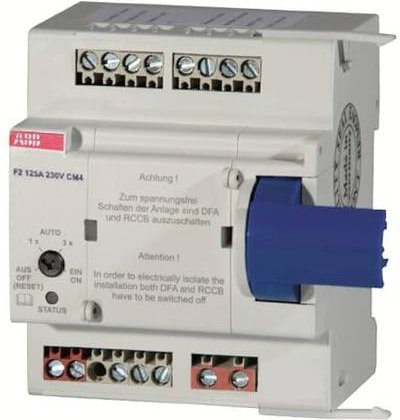 ABB Fernantrieb F2-125A-24V-CM4 24V für F200A 125A, F200B 80-125A und F200B+ in Blau und Weiß - Bild 1