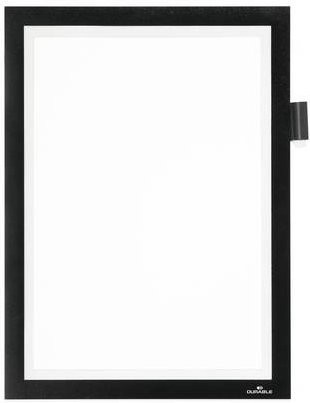 Durable DURAFRAME NOTE A4 Informationsrahmen, selbstklebend, Schwarz - Bild 1