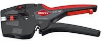 Knipex NexStrip Elektriker-Multiwerkzeug mit Abisolierzange in Schwarz-Rot - Bild 1