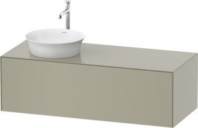 Duravit Waschtischunterschrank White Tulip in Weiß, Breite: 130 cm, Tiefe: 55 cm, Höhe: 55 cm - Bild 1