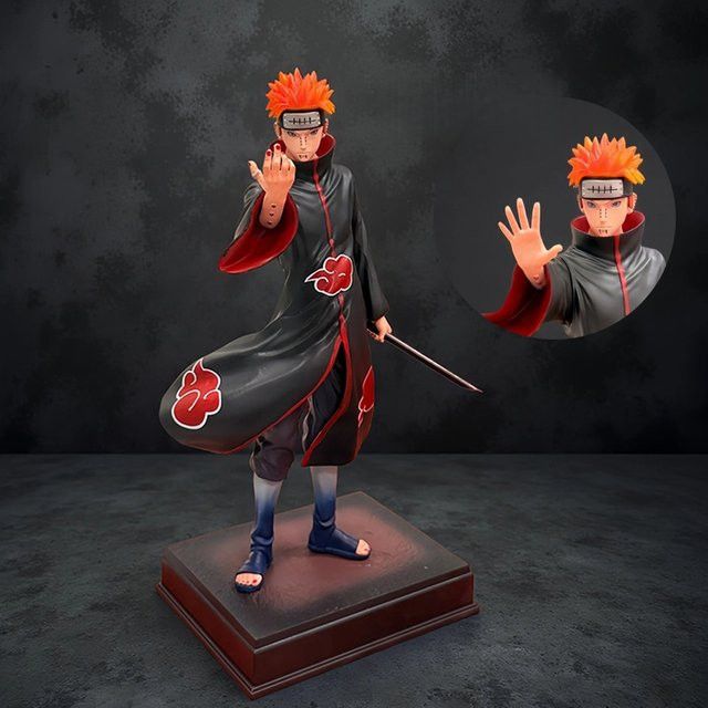 Bandai Naruto Pain Anime Figur aus PVC in Multicolor mit austauschbaren Händen - Bild 1