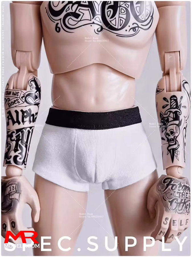 MAK Männliche Unterhose Mode Unterwäsche Kleidung Zubehör, 1/6 Skala, Plüsch / Textil - Bild 2