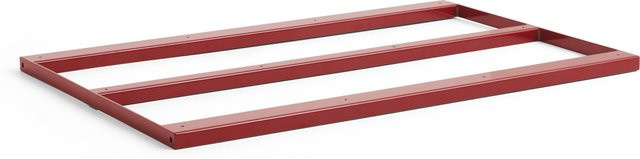 HAY Loop Stand Support aus Metall in Rot mit glänzendem Finish - Bild 1