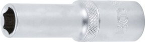BGS Steckschlüssel-Einsatz Sechskant tief 10552, Antrieb 1/2 Zoll, SW 12 mm, silber - Bild 1