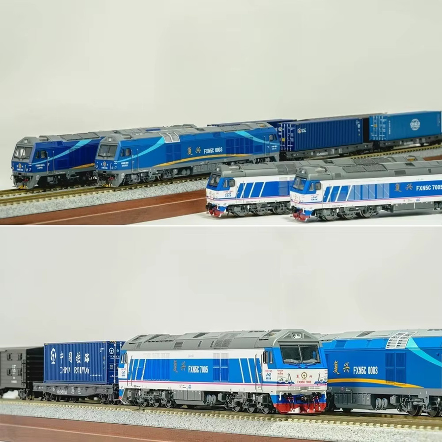 Changming Ntype FXN5C Diesellokomotive, Simulationsmodell, 1:160 (Spur N), DC Multi-Modus - Bild 2