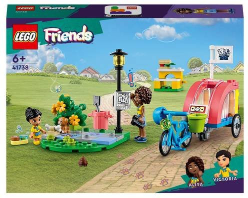 LEGO Friends 41738 Hunderettungsfahrrad Set für Kinder ab 6 Jahren - Bild 1