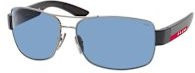 Prada Linea Rossa PS B52S Sonnenbrille, Aviator, Herren, Vollrand, grau, blau - Bild 1