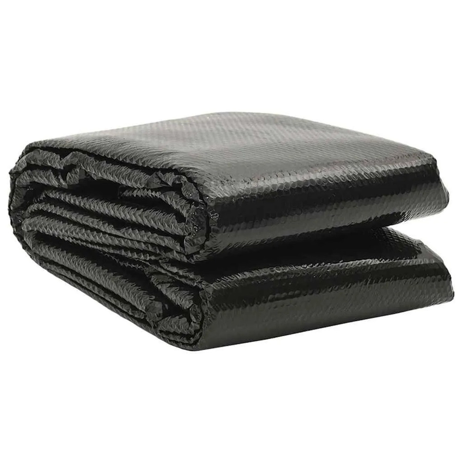 vidaXL Solar Poolabdeckung aus Polyethylen in Schwarz, B/T: 348 x 200 cm - Bild 2
