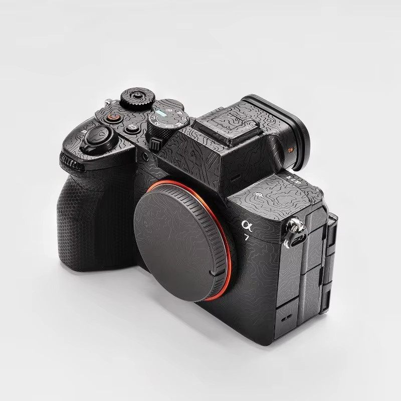 Premium Kamera-Skin für Sony A7M5 / ILCE-7M5 / A7 V in Schwarz - Bild 4