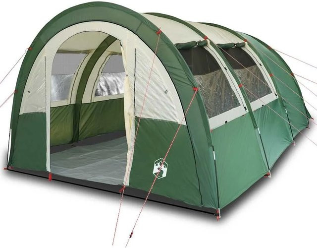 Furnicato Campingzelt Tunnel Grün B/T/H: 280 x 210 x 175 cm - Bild 1