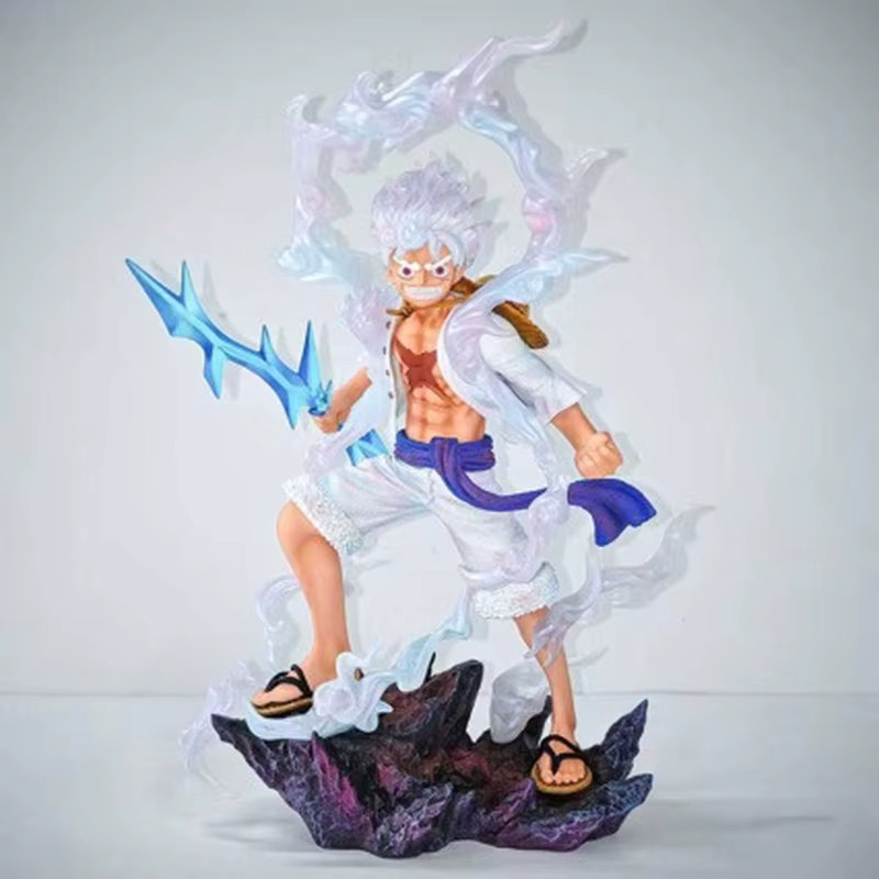 Bandai One Piece Nika Luffy Roronoa Zoro Anime-Figur, Beweglich, 28cm - Bild 2