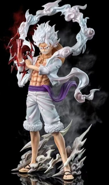 Bandai One Piece Nika Luffy, Anime-Figur, PVC-Statue, 25cm - Bild 1