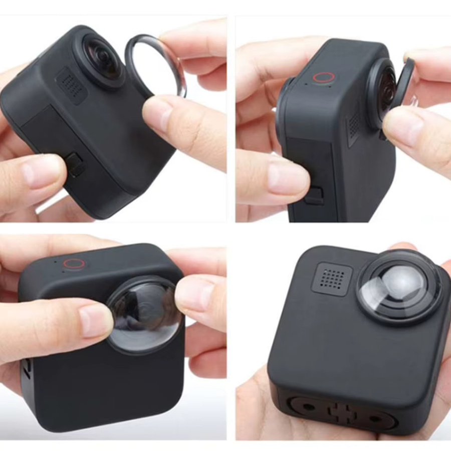 Transparente Acryl Objektivschutzhülle für GoPro Max Action Kamera, wasserdicht und staubdicht - Bild 1