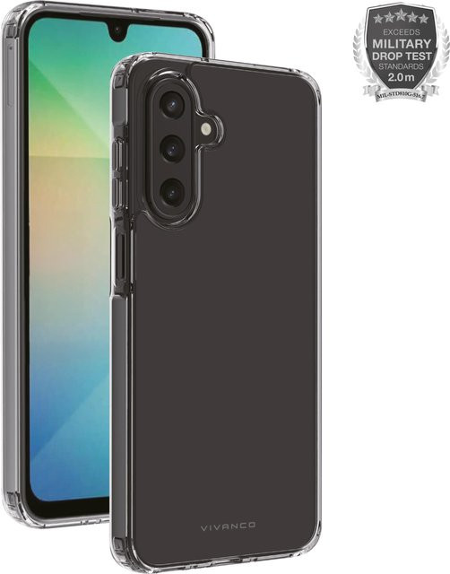 Samsung Galaxy A26 5G Schutzhülle mit Anti-Shock Cover und 2m Drop-Protection, transparent - Bild 1