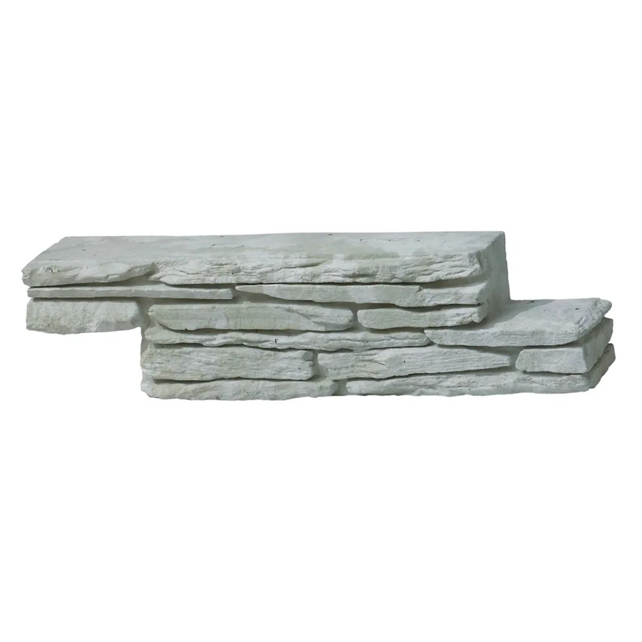 Kann Ziermauer Madoc Vollblockstein Kalksteinfarben B: 47 cm, H: 10 cm, T: 14 cm - Bild 2
