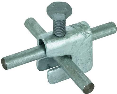 DEHN Verbindungsklemme VK A UNI 308025 in Silber mit 9 kA - Bild 1