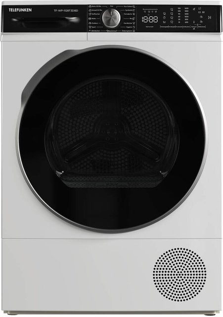 Telefunken Wärmepumpentrockner TF-WP-1128T3DBD weiß B/H/T: 59,6 x 84,5 x 60,9 cm - Bild 1