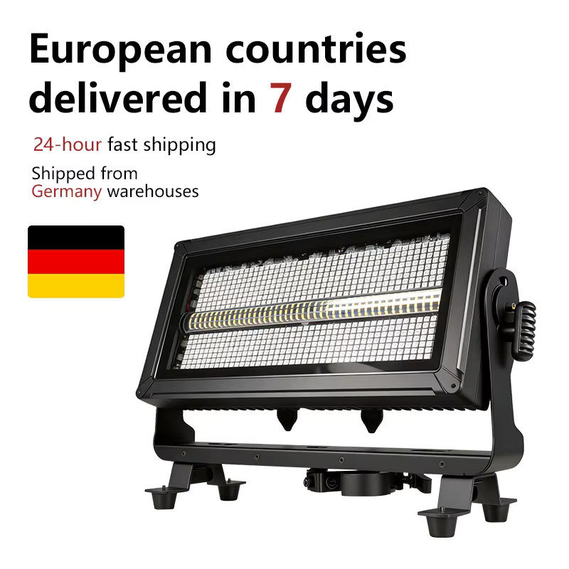 Carinamoba RGB Pixel-Stroboskoplicht 400W mit 12 unabhängigen Pixelzonen, IP65 wasserdicht, Schwarz, B/T/H: 48 x 33 x 15 cm - Bild 2