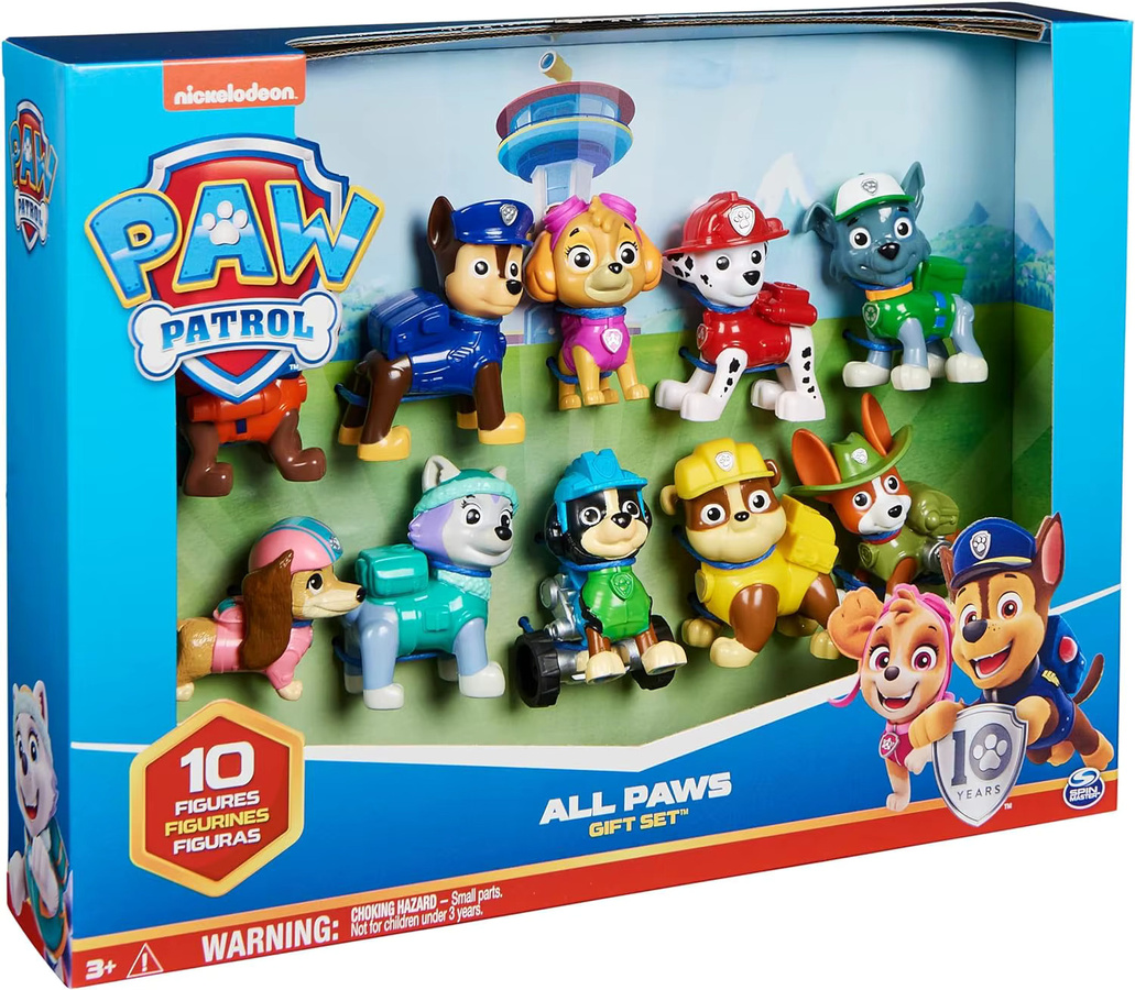 Paw Patrol Alle Pfoten auf Deck, Spielzeugfiguren, 10-teiliges Set, ab 3 Jahren - Bild 4