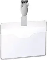 DURABLE Namensschild aus Kunststoff, transparent, individuell gestaltbar - Bild 1