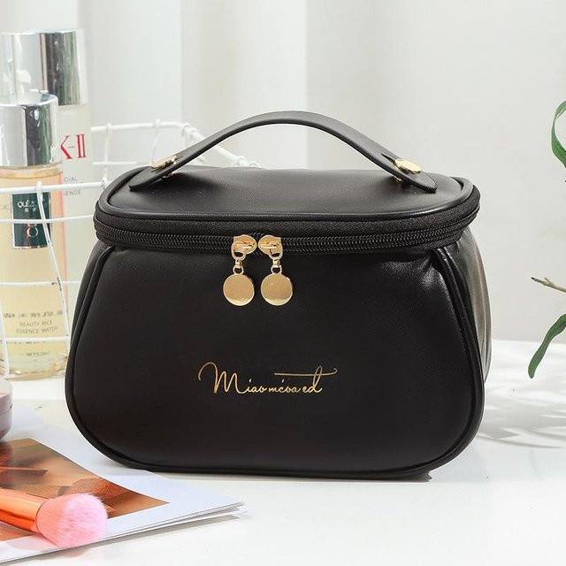 NATAWA Make-up-Tasche, wasserdicht, schwarz, Damen - Bild 1