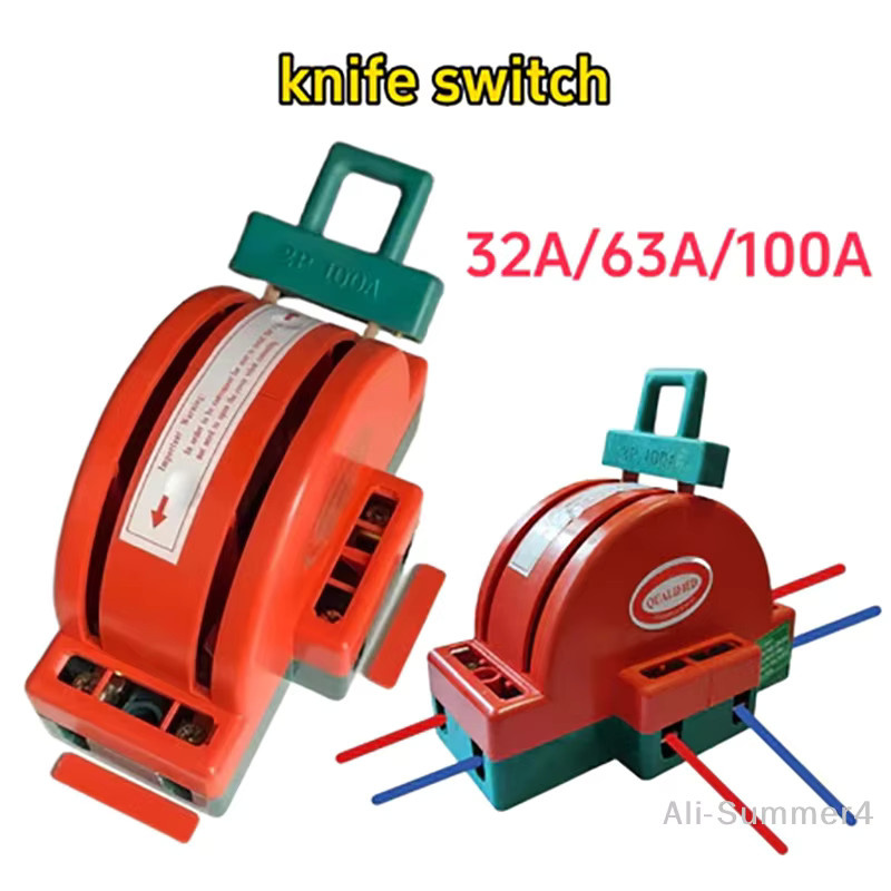 Schneider Electric 2-poliger Doppelwurf-Messer-Trennschalter DPDT Sicherheits-Trennschalter - Bild 2