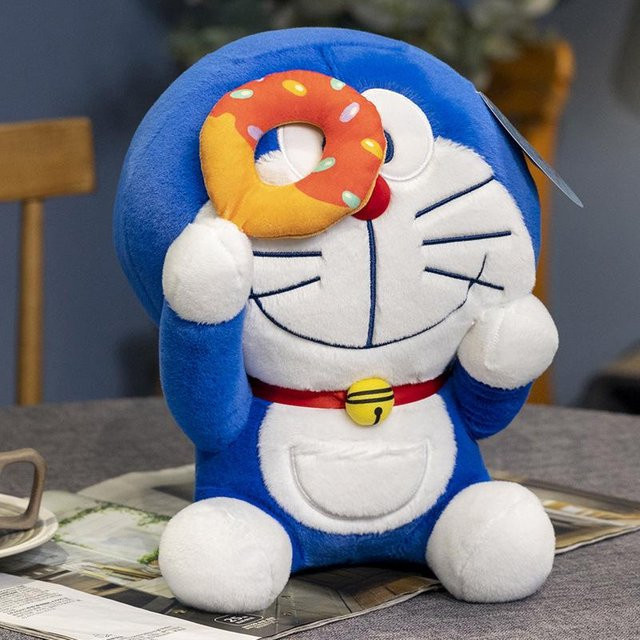 Fashnics Doraemon Cake Popcorn Plüschtier, 20cm, ab 14 Jahren - Bild 1