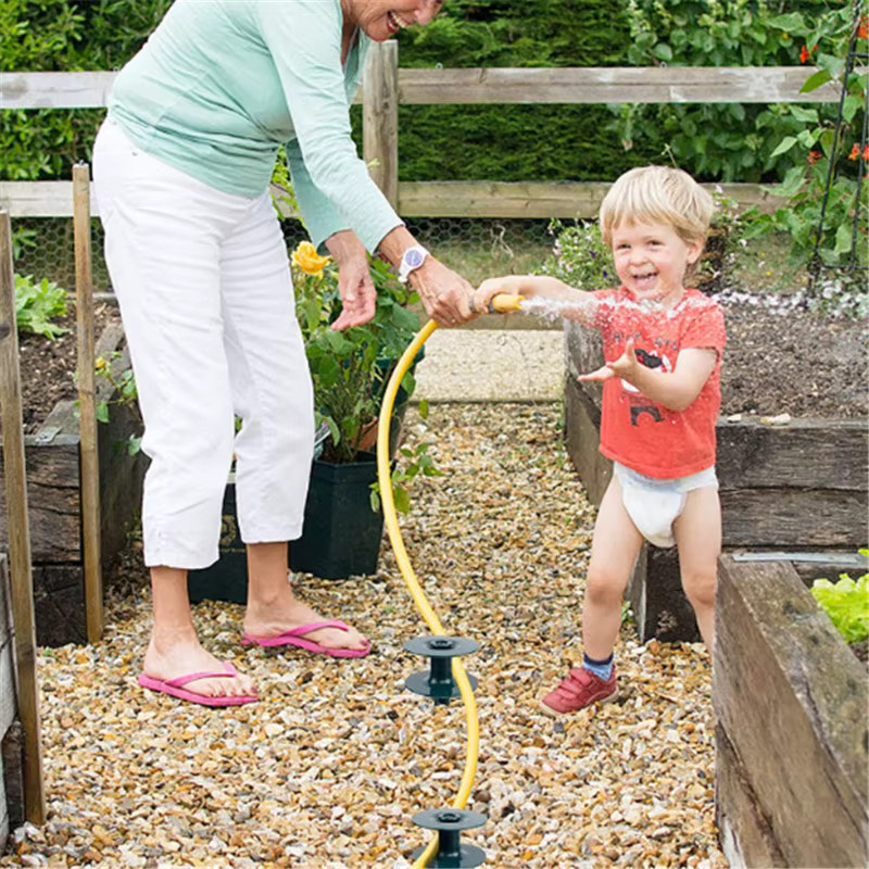 Gartenschlauch-Führungsrad in Grün zur optimalen Schlauchführung im Garten - Bild 3