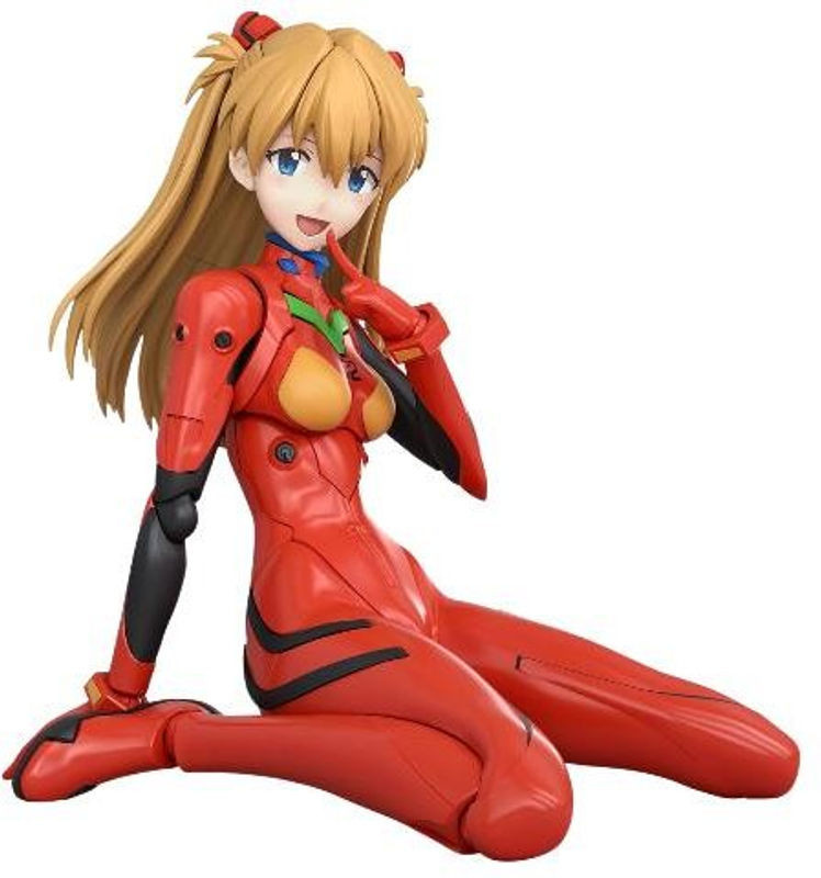 BANDAI-GEIST Evangelion Asuka Langley Plug Suit Modellbausatz Anime Kunststoffmodell Figur in Rot - Bild 1