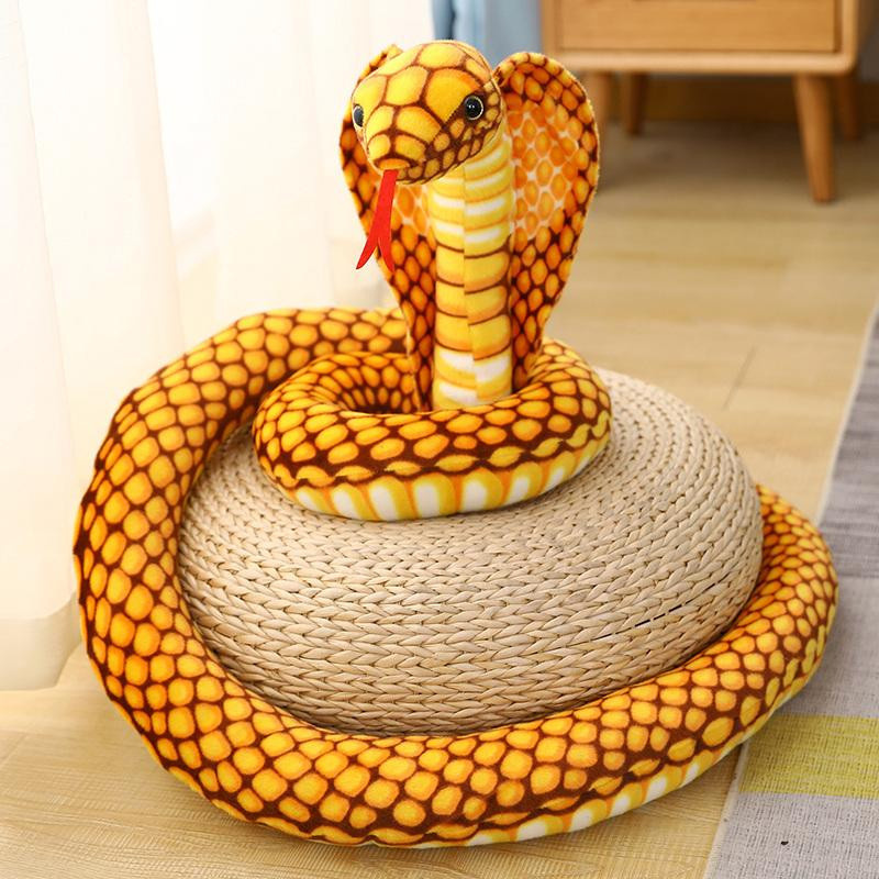 Cobra Plüschtier Schlange grün 240 cm - Bild 1