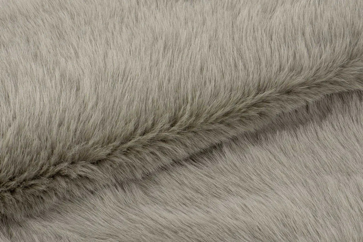 Heckett Lane Perle Kuscheldecke aus Kunstfell in Taupe, B/B: 140 x 200 cm - Bild 1