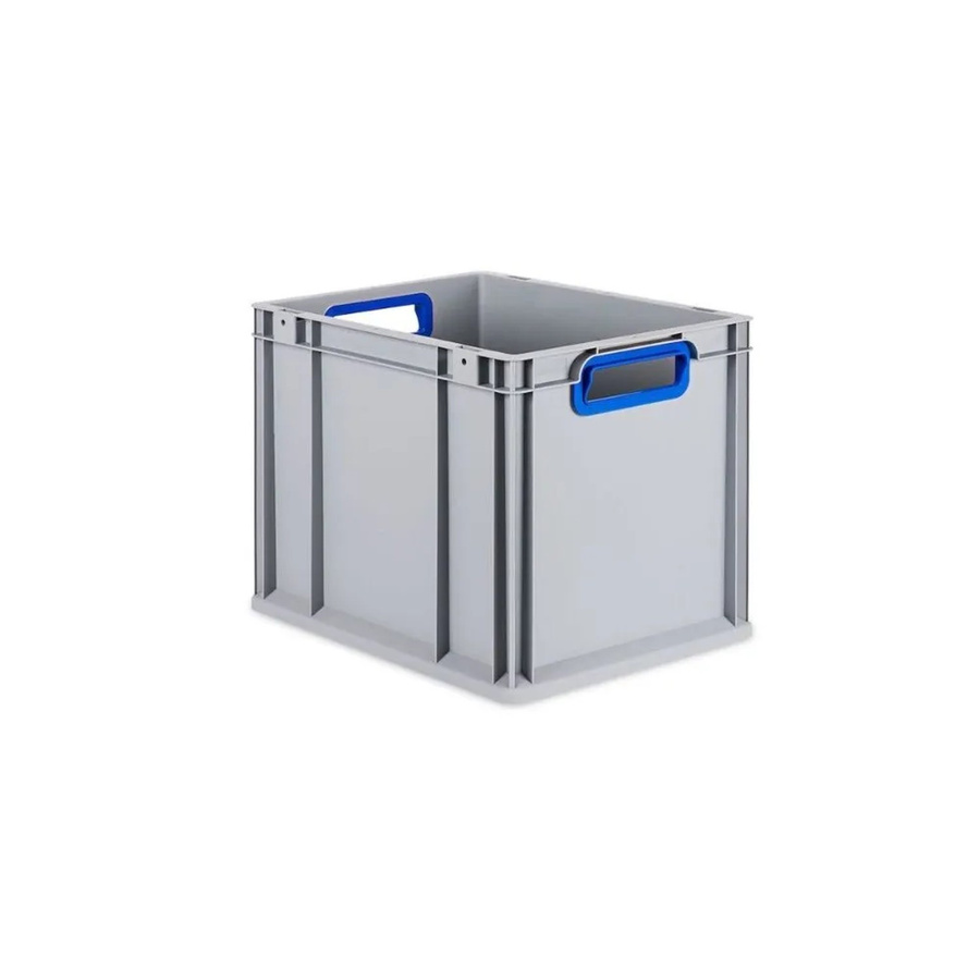 PROREGAL Eurobox Nextgen Color Transportbox mit Griffen, Blau, H x B x T: 40 x 32 x 30 cm, 30 Liter, Offen mit glattem Boden - Bild 2