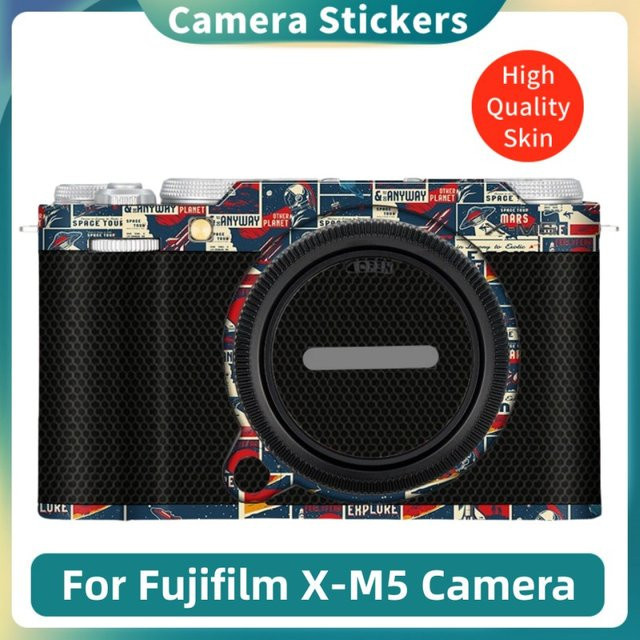 Fujifilm X-M5 Kamera-Skin Multicolour Vinyl Wrap als Anti-Scratch Schutzfolie - Bild 1