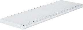 Bito Fachboden FBR Set mit Fachbodenträgern, Farbe: weiß, B/T/H: 100 x 60 x 4 cm, Belastbarkeit: 100 kg - Bild 1