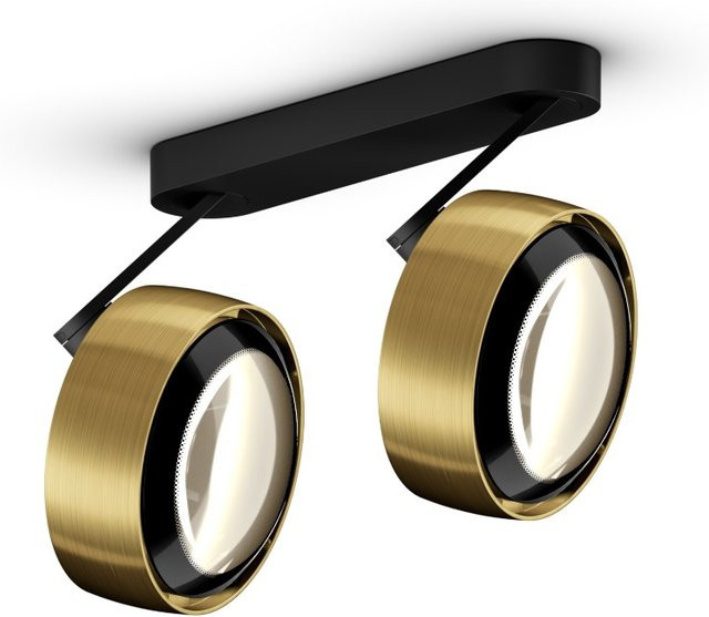 Occhio Più alto 3d doppio VOLT LED-Deckenstrahler in Bronze und Schwarz matt mit warmweißem Licht (3000K) - Bild 1