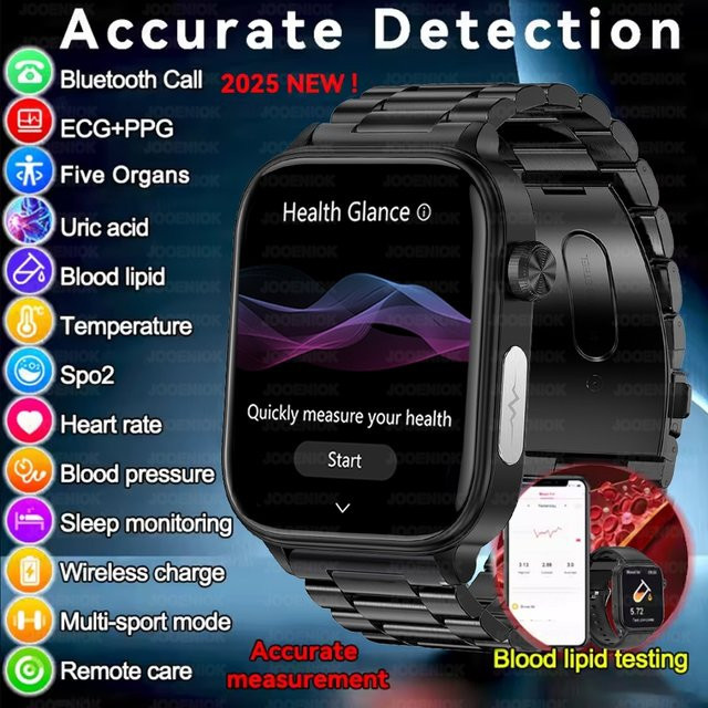 ChiBear Smartwatch, Pink, Bluetooth, Unisex - Bild 1